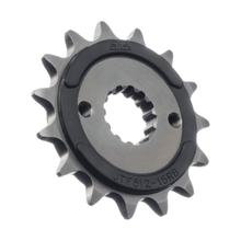 Pinhão JT Sprockets 520 15 dentes revestido Diâmetro interno 21,6mm / 25mm para Kawasaki ER-5 ZX-9R Ninja GPZ S ZX-7 R RR, Yamaha YZF Thunder Cat KLE ZRX E 250 Ano 1984 - 2007
