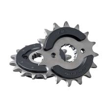 Pignon caoutchouté JT Sprockets 520 16T, diamètre intérieur 21,6 mm/25 mm pour Suzuki GS, Kawasaki KLR Tengai KLX S F A 250 - 650 ccm Année 1984 - 2017