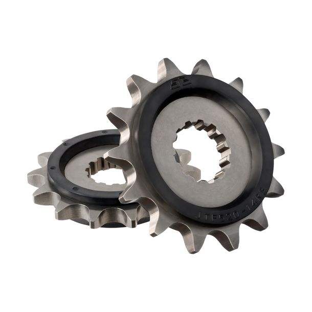 JT Sprockets 520 14T rubberized sprocket inner diameter 21.7mm/25mm for Suzuki GSX-R, Kawasaki ZR-7 S GSR 600 - 1050 cc model 1991 - 2021
