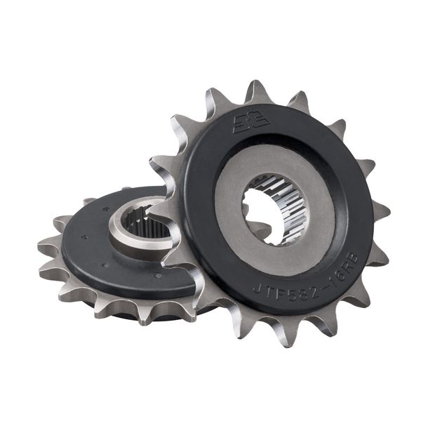 Ritzel JT Sprockets 520 16Z gummiert Innendurchmesser 21,3mm / 23mm für Yamaha XJ S Diversion N 600 ccm Bj. 1992 - 2003