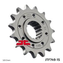 envisage JT Sprockets Racing 525 15Z jemnozubý vnitřní průměr 24,5mm / 27,5mm pro Ducati Panigale V4 Speciale S R 1098 Streetfighter ABS 1000 - 1299 r.v. 2012 - 2022