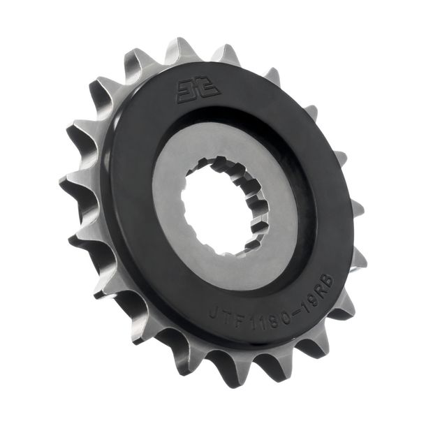 Ritzel JT Sprockets 530 19Z gummiert Innendurchmesser 26mm / 30mm für Triumph Speed Triple i EFI R Sprint ST RS Daytona T595 Tiger i Centennial Edition Bj. 1992 - 2021