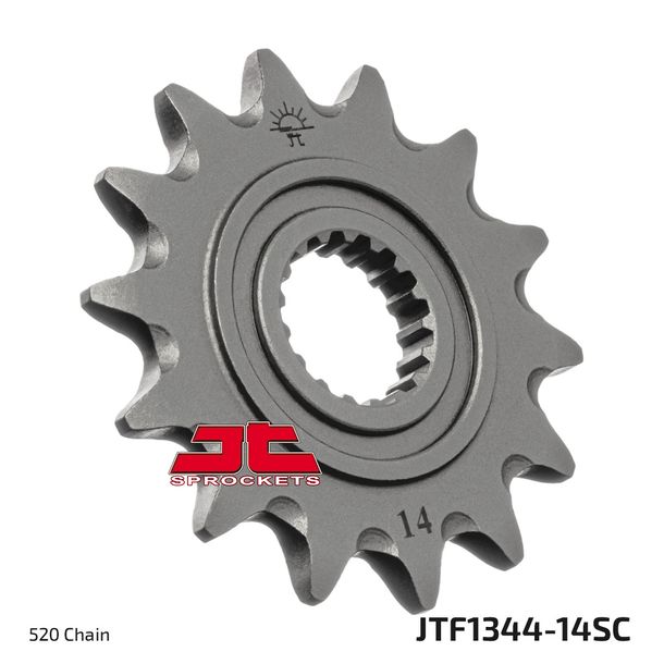 Piñón JT Sprockets 520 14T para Honda CRF L Rally R 250 ccm Año 2018 - 2021
