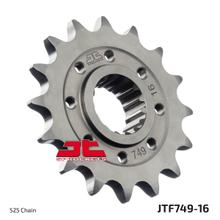 JT Sprockets Racing 525 16Z fijn getande binnendiameter 24,5 mm/27,5 mm voor Ducati Panigale V4 Speciale S R 1098 Streetfighter ABS 1000 - 1299 modeljaar 2012 - 2022