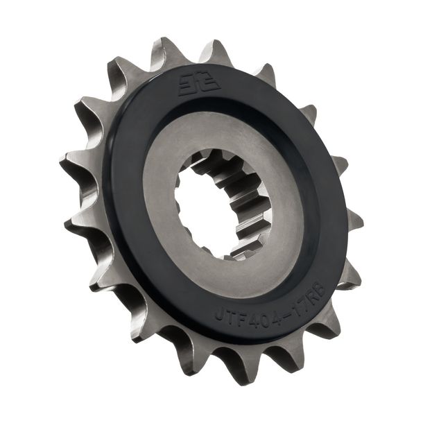 Piñón de goma JT Sprockets 525 17T de 26 mm/30 mm de diámetro interior para BMW S R RR XR HP 4 M 1000 ccm Año 2009 - 2021