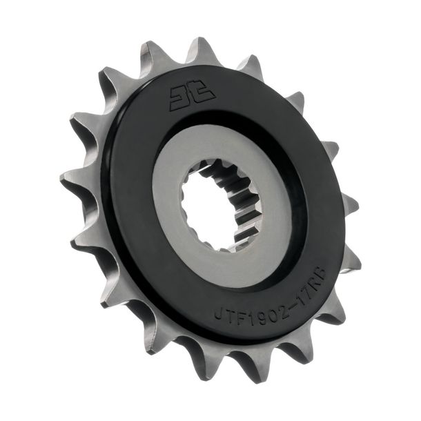 JT Sprockets 520 17T Rubberized Sprocket Inner Diameter 22mm/25mm for KTM LC4 Adventure R SMC ABS 350 - 901 ccm Year 1989 - 2022