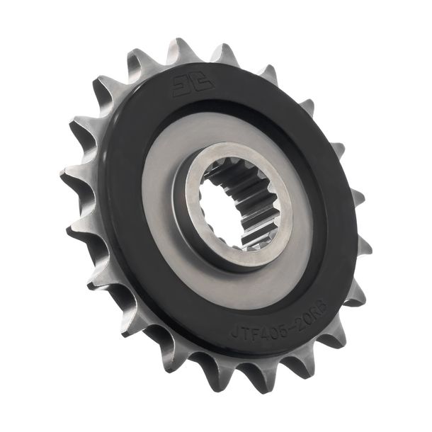 Pignon caoutchouté JT Sprockets 525 20T, diamètre intérieur 25 mm/28 mm pour BMW F R 800 ccm Année 2009 - 2019