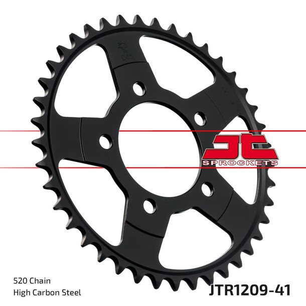 Kettenrad JT Sprockets 520 41Z Innendurchmesser 74mm Lochkreis 96mm für Honda NSR R 250 ccm Bj. 1988 - 1989