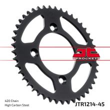 JT Sprockets 420 45Z, diametro interno 80 mm, bullone circolare 100 mm per Honda XR R CRF F CR 70 - 110 ccm Anno 1982 - 2021