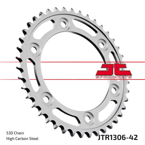 Piñón JT Sprockets 530 42Z para Honda CBR RR Fireblade SP CB R RA 900 929 - 1000 ccm Año 2000 - 2016