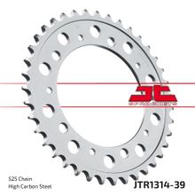 Kettenové kolo JT Sprockets 525 39Z vnitřní průměr 118mm rozteč otvorů 138mm pro Honda CBR R RR 400 ccm r. v. 1990 - 1999