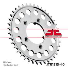 Pignone JT Sprockets 520 40Z, diametro interno 74 mm, circonferenza del bullone 96 mm per Honda NSR R 250 ccm Anno 1990 - 1993