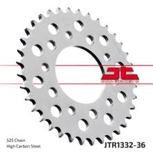 Pignon JT Sprockets 525 36T, diamètre intérieur 80 mm, cercle de boulons 110 mm pour Honda CB F2 Seven Fifty XRV Africa Twin 400 - 865 ccm Année 1985 - 2015