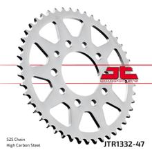 Konzumní řezné kolo JT Sprockets 525 47Z vnitřní průměr 80mm rozteč otvorů 110mm pro Honda CB F2 Seven Fifty XRV Africa Twin 400 - 865 ccm r. v. 1985 - 2015