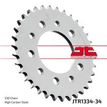 řetězové kolo JT Sprockets 530 34Z vnitřní průměr 80mm rozteč otvorů 110mm pro Honda CBR F CB Big One F2 Bol d`Or VF VFR CBX C Magna 450 - 1100 ccm r. v. 1979 - 2000