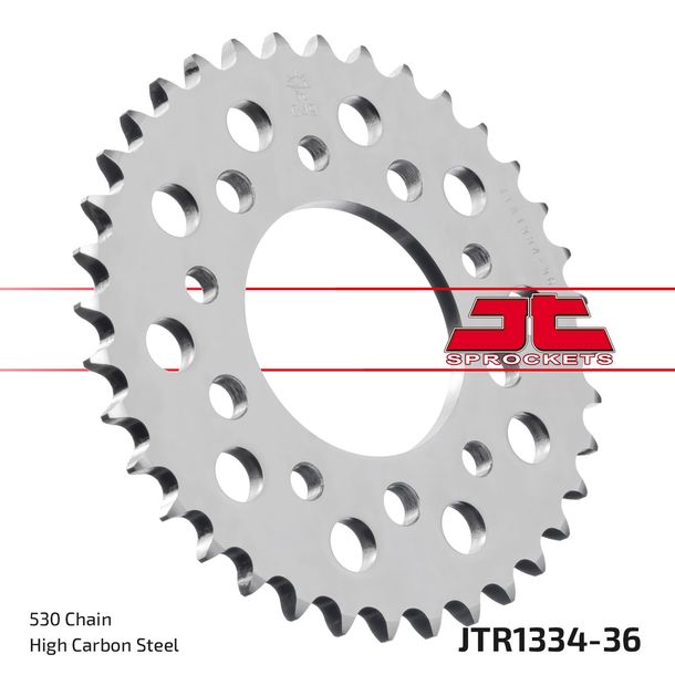 Kettenrad JT Sprockets 530 36Z Innendurchmesser 80mm Lochkreis 110mm für Honda CBR F CB Big One F2 Bol d`Or VF VFR CBX C Magna 450 - 1100 ccm Bj. 1979 - 2000