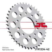 Rozetka JT Sprockets 530 42 zubů vnitřní průměr 80mm roztečný kruh 110mm pro Honda CBR F CB Big One F2 Bol d`Or VF VFR CBX C Magna 450 - 1100 ccm rv. 1979 - 2000