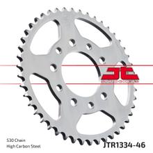 Piñón JT Sprockets 530 46Z, diámetro interior 80 mm, círculo de perno 110 mm para Honda CBR F CB Big One F2 Bol d`Or VF VFR CBX C Magna 450 - 1100 Año 1979 - 2000