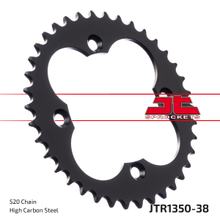 Piñón JT Sprockets 520 38Z, diámetro interior 110 mm, círculo de perno 130 mm para Beeline Bestia 5.5 Onroad LOF Supermoto, Adly Hurricane S Honda