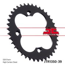Piñón JT Sprockets 520 39Z, diámetro interior 110 mm, círculo de perno 130 mm para Beeline Bestia 5.5 Onroad LOF Supermoto, Adly Hurricane S Honda