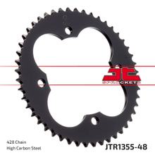 Pignon JT Sprockets 428 48Z, diamètre intérieur 110 mm, cercle de boulons 130 mm pour Honda TRX EX SportTrax FourTrax 90 ccm Année 1994