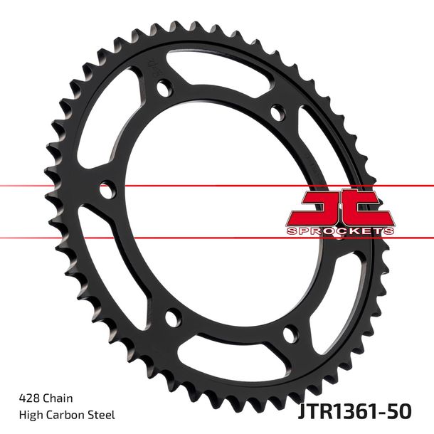 Kettenrad JT Sprockets 428 50Z Innendurchmesser 120mm Lochkreis 140mm