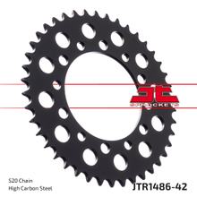 Piñón JT Sprockets 520 42T, diámetro interior 110 mm, círculo de perno 130 mm para Kawasaki ER-5 GPZ S EN C 252 - 550 ccm Año 1987 - 2006