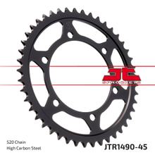 Pignon JT Sprockets 520 45Z, diamètre intérieur 120 mm, cercle de boulons 140 mm pour Suzuki GSX-R, Kawasaki W EN C 250 - 800 ccm Année 1989 - 2017