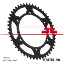 Piñón JT Sprockets 520 48T, diámetro interior 142 mm, círculo de perno 162 mm para Suzuki PE 175 ccm Año 1980 - 1982