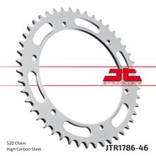 Pignon JT Sprockets 520 46Z, diamètre intérieur 162 mm, cercle de boulons 180 mm pour Suzuki PE 250 / 400 ccm Année 1980 - 1982