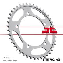 Zębatka łańcucha JT Sprockets 525 43Z do Suzuki GSX-R GSR 600 - 1050 ccm Rok prod. 2000 - 2022