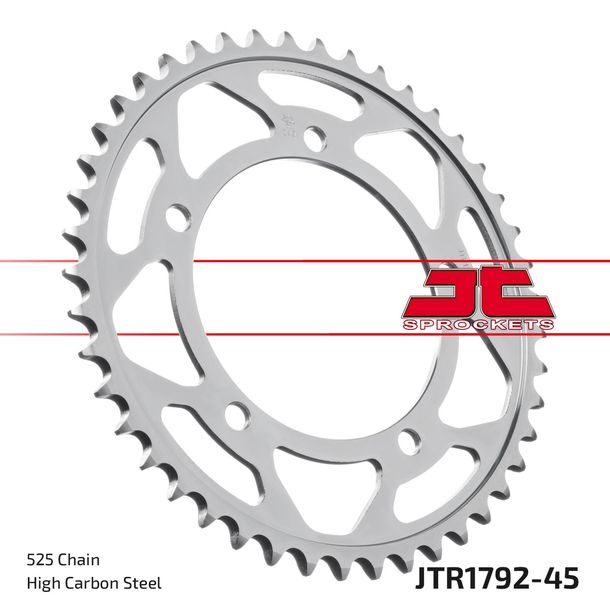 Kettenrad JT Sprockets 525 45Z für Suzuki GSX-R GSR 600 - 1050 ccm Bj. 2000 - 2022