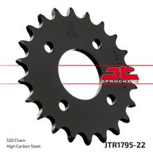 Zębatka łańcuchowa JT Sprockets 520 22Z średnica wewnętrzna 44mm rozstaw śrub 70mm do quadów Suzuki LT-Z Quadsport LT, Kawasaki KFX 80 / 90 ccm