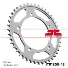 Zębatka napędowa JT Sprockets 530 43Z do Suzuki GSX FA F GSF Bandit SA GSX-R N S, Triumph Speed Triple i 900 - 1300 ccm Rok prod. 1996 - 2021