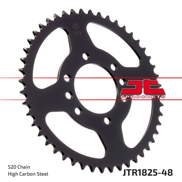 Kettenrad JT Sprockets 520 48Z Innendurchmesser 76mm Lochkreis 100mm für Suzuki GSX-R K.L.M.N W P.R DR Big VL Intruder LC 250 - 1100 ccm