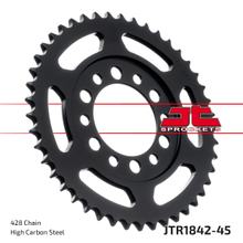 Kolo řetězu JT Sprockets 428 45Z vnitřní průměr 62mm rozteč otvorů 80mm pro Yamaha DT TW E Trailway YZ TY SR SE 80 - 350 ccm r.v. 1974 - 2015