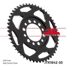 Rozetka JT Sprockets 428 50 zubů vnitřní průměr 62mm roztečný kruh 80mm pro Yamaha DT TW E Trailway YZ TY SR SE 80 - 350 ccm rok výroby 1974 - 2015