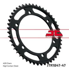 JT Sprockets 428 47Z, diametro interno 120 mm, circonferenza del bullone 136 mm per Yamaha TDR R FZR RR 125 - 400 ccm Anno 1990 - 2015