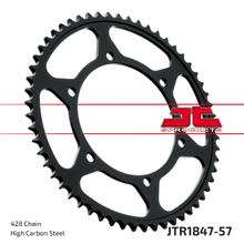 řetězové kolo JT Sprockets 428 57Z vnitřní průměr 120mm rozteč otvorů 136mm pro Yamaha TDR R FZR RR 125 - 400 ccm r. v. 1990 - 2015