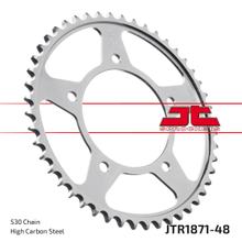 JT Sprockets 530 48Z sprocket inner diameter 112mm bolt circle 138mm for Yamaha YZF-R6 600 ccm Year 1999 - 2002