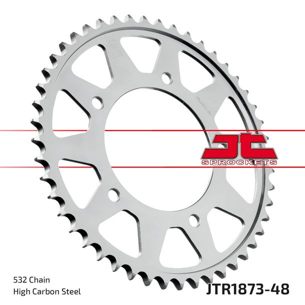 Kettenrad JT Sprockets 532 48Z Innendurchmesser 112mm Lochkreis 138mm für Yamaha YZF-R6 600 ccm Bj. 1999 - 2002