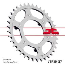 JT Sprockets 520 37Z sprocket inner diameter 80mm bolt circle 110mm for Aprilia AF 1 Replica Europa 125 ccm Year 1988 - 1992