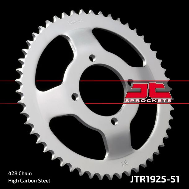 Kettenrad JT Sprockets 428 51Z Innendurchmesser 64mm Lochkreis 80mm