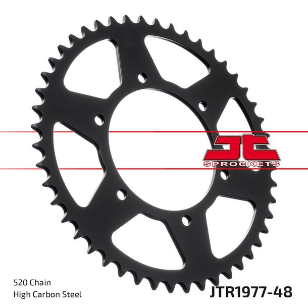 Kettenrad JT Sprockets 520 48Z Innendurchmesser 110mm Lochkreis 130mm für Honda XL S 250 ccm Bj. 1976 - 1978