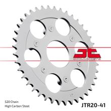 Pignone JT Sprockets 520 41Z, diametro interno 58 mm, bullone circolare 110 mm per Aprilia Classic Red Rose AE 125 ccm