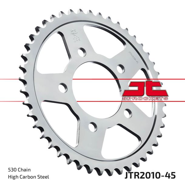 JT Sprockets 530 45Z sprocket inner diameter 80mm bolt circle 110mm for Triumph Tiger Speed Triple i Thunderbird Sport Daytona Sprint Trophy Legend TT Year 1992 - 2004