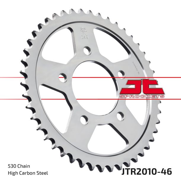 JT Sprockets 530 46Z sprocket inner diameter 80mm bolt circle 110mm for Triumph Tiger Speed Triple i Thunderbird Sport Daytona Sprint Trophy Legend TT Year 1992 - 2004