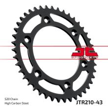 Kettenrad JT Sprockets 520 43Z Innendurchmesser 125mm Lochkreis 153mm für Honda CR R CRF L Rally, HM CRE F XR RX 125 - 650 ccm Bj. 1983 - 2021