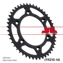 Konzové kolo JT Sprockets 520 46Z vnitřní průměr 125mm rozteč otvorů 153mm pro Honda CR R CRF L Rally, HM CRE F XR RX 125 - 650 ccm r.v. 1983 - 2021