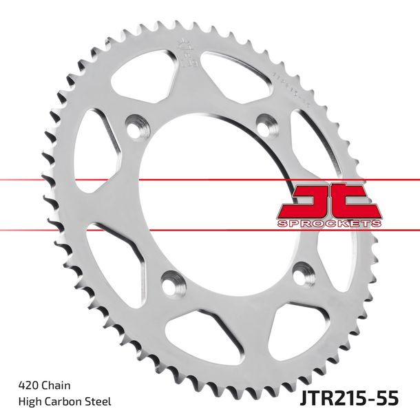 Kettenrad JT Sprockets 420 55Z Innendurchmesser 110mm Lochkreis 130mm für Honda CRF R CR 80 - 150 ccm Bj. 1985 - 2022